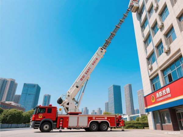 爬梯车服务 - 西安吉时猿24小时紧急道路救援服务