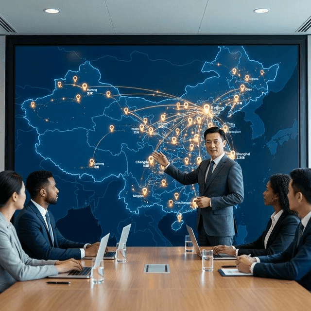 区域扩张 - 锁开匠芯发展历程