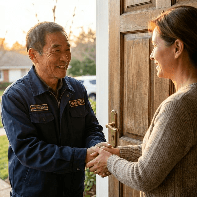 锁开匠芯核心价值观 - 创新、专业、高效、共赢、担当